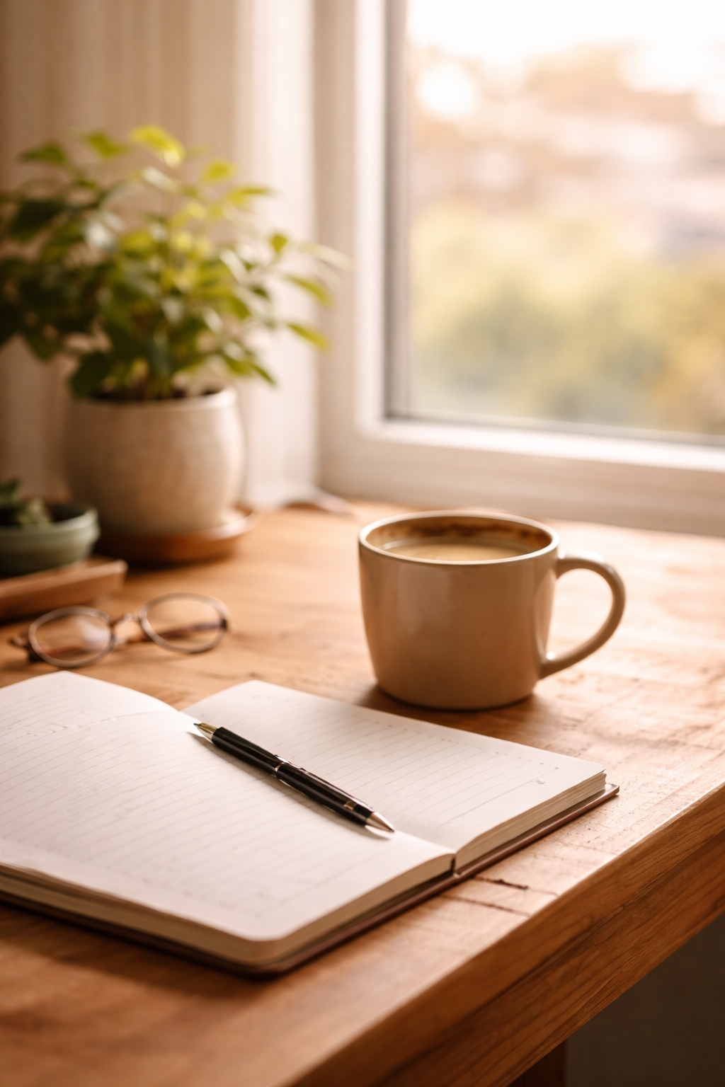 Espace de travail chaleureux pour le coaching